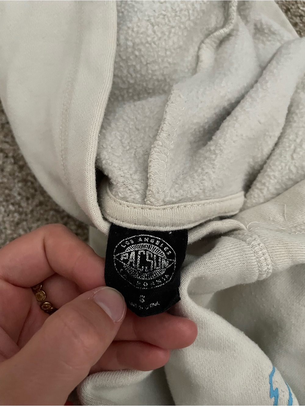pacsun cream graphic hoodie - Picture 11 of 11